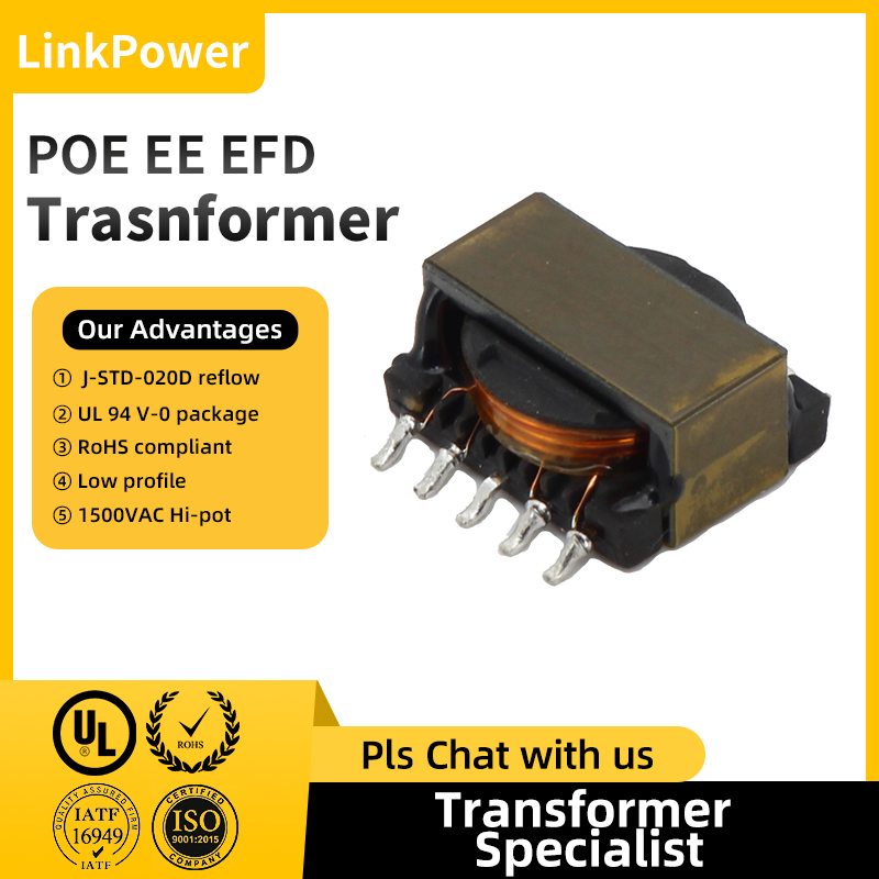 Boost network efficiency with PoE transformers: power and data over Ethernet for seamless connectivity.